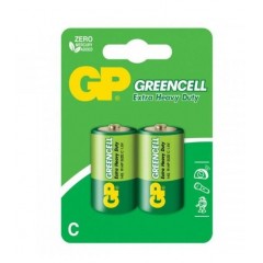 Батарейки солевые GP GreenCell C/R14G - 2 шт.