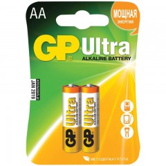 Батарейки GP Ultra Alkaline AA/LR6 15AU-CR2 - 2 шт.