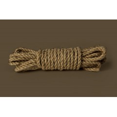 Пеньковая верёвка для бондажа Shibari Rope - 10 м.