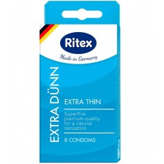 Ультратонкие презервативы RITEX EXTRA DUNN - 8 шт.